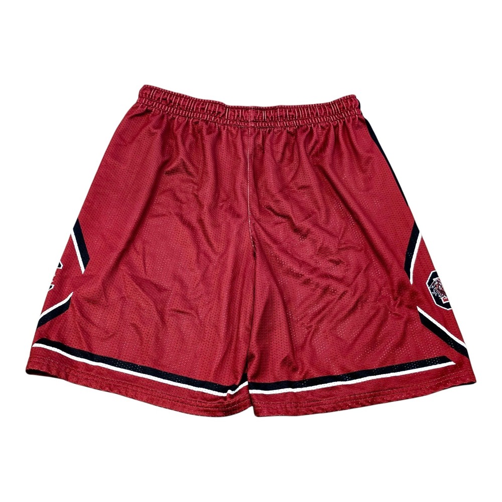 Under Armour South Carolina Gamecocks Womens Basketball Shorts XL +2 Garnet Red - Picture 2 of 3